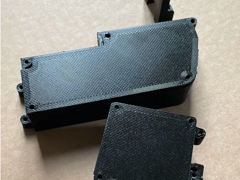 Car Battery Box #1- Buggy - RC  - Tamiya