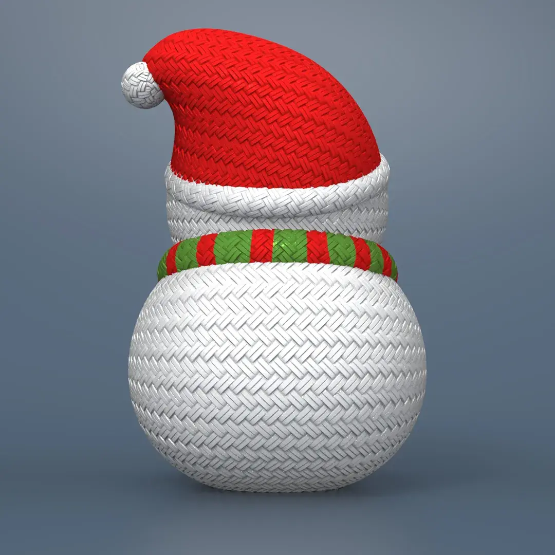 Woven Snowman