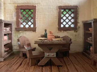 Tavern table set