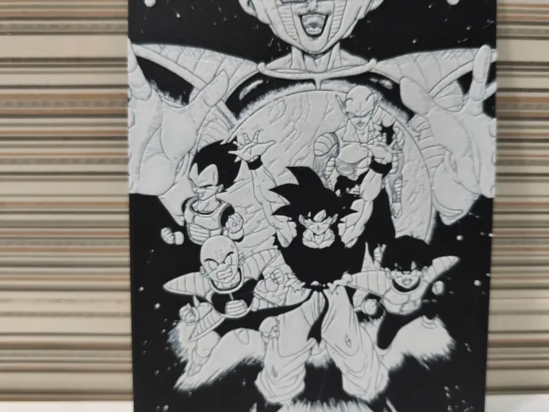 Hueforge Goku y Freezer