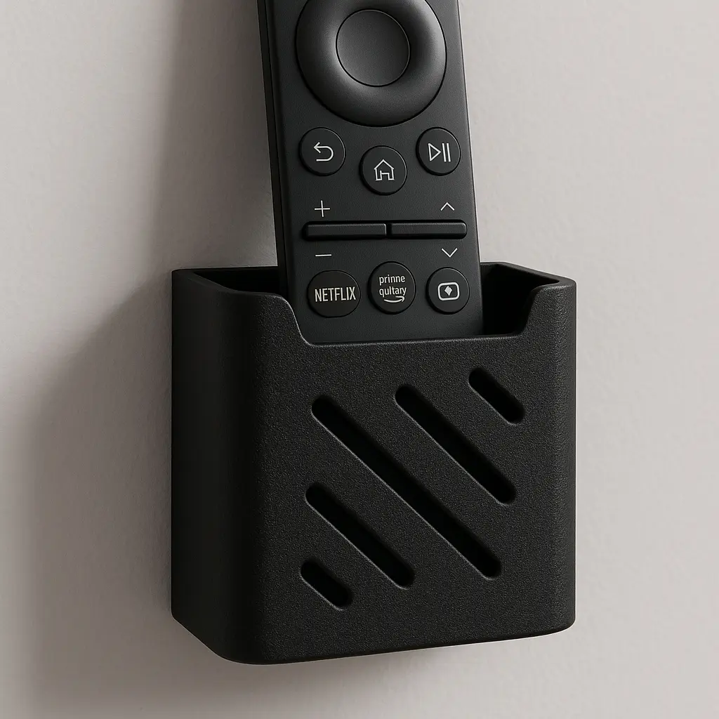 Wall-Mounted Minimalist Remote Holder