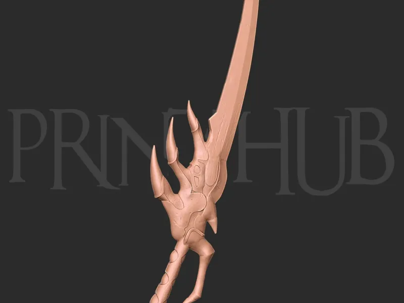 Raizan Sword Level Max – Onimusha Fan Art | Cosplay STL File