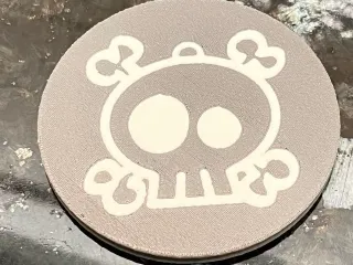 Coaster Sweet Skull