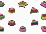 Concentric sliding shape puzzles for little ones-4