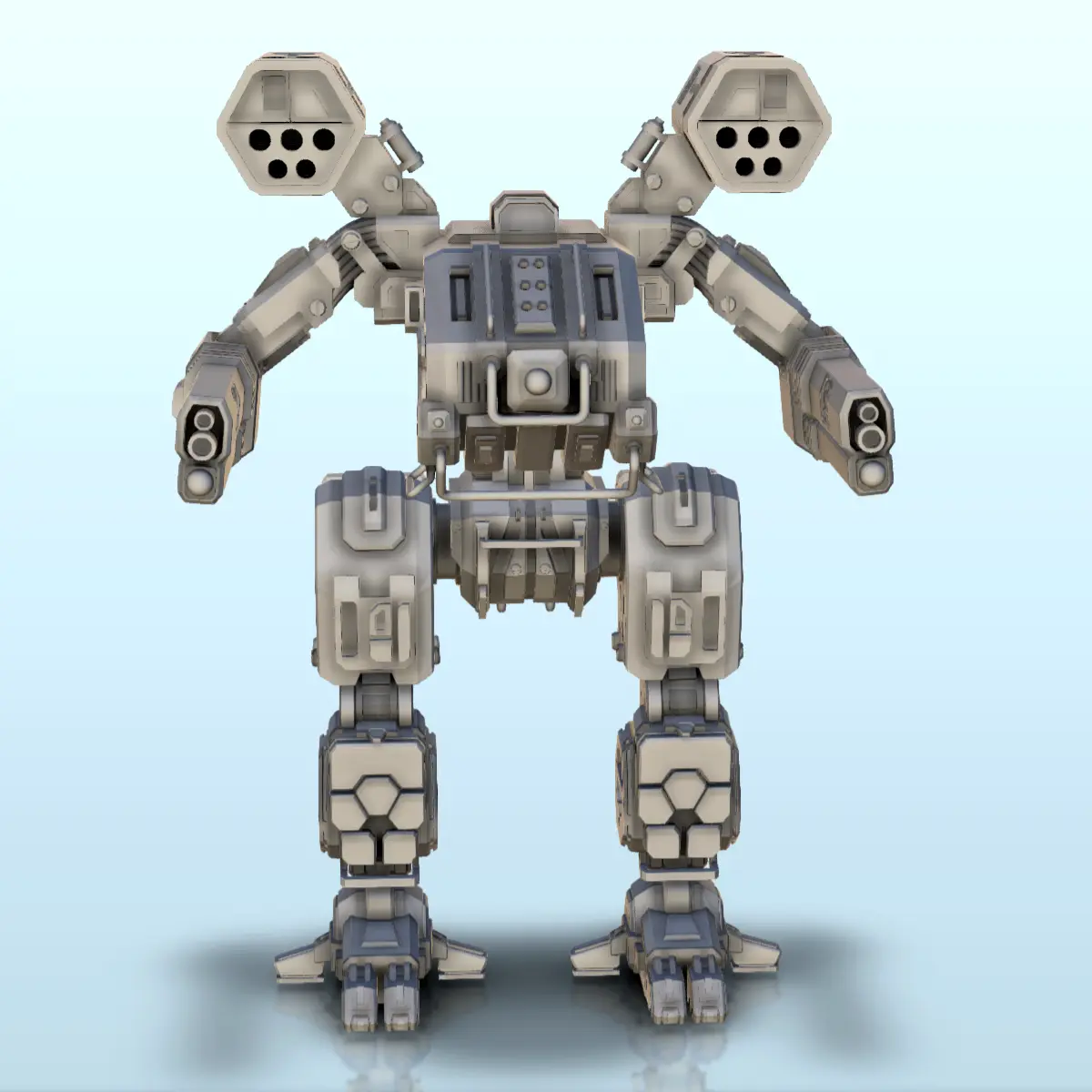 Phodall robot de combate (17) - ciencia ficción futuro 40
