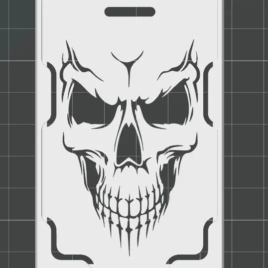 Score Card Case - Face of the dead model