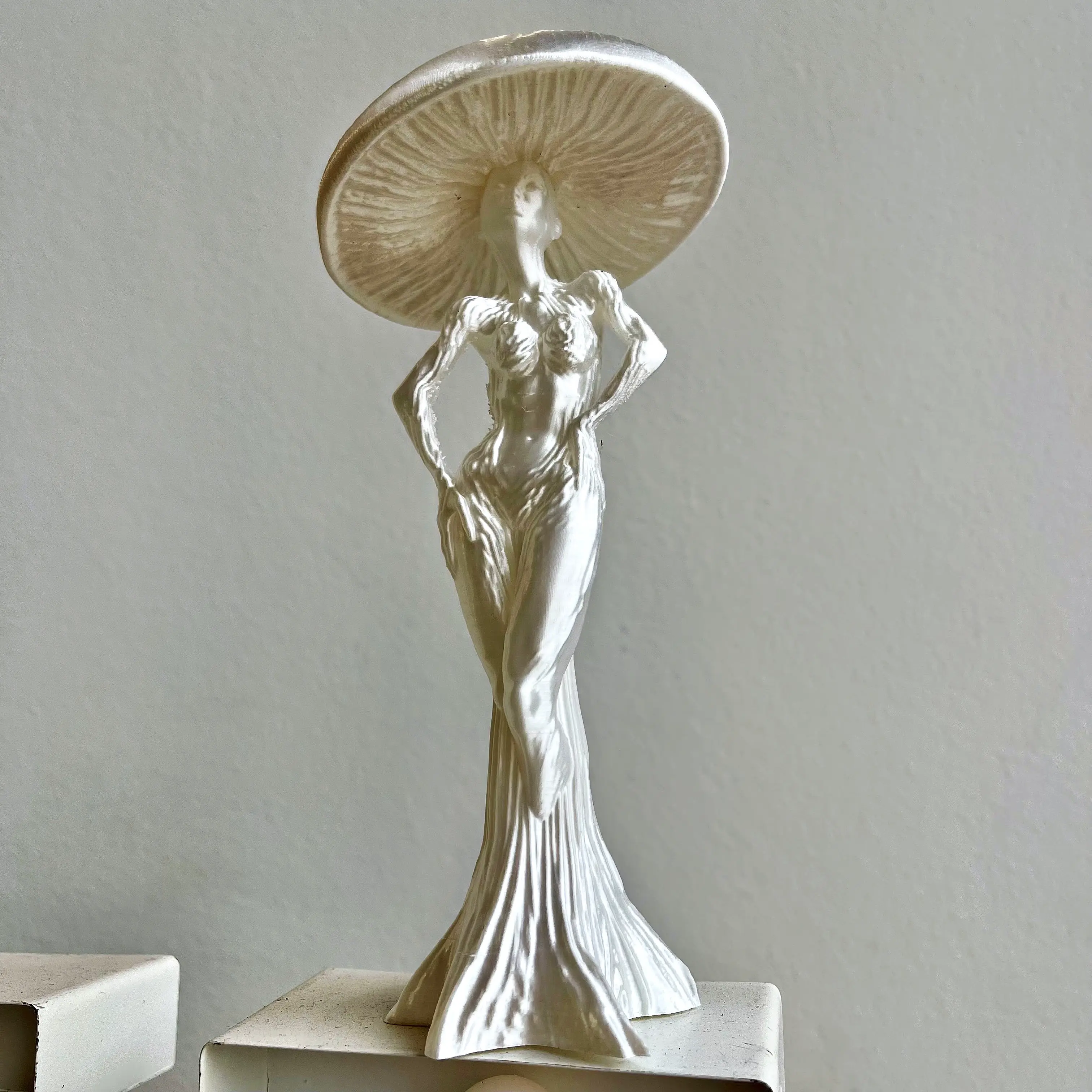 "LADY MUSHROOM" FIGURINE