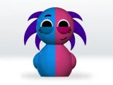 OC Sprunki Pyramixed Duck STL file 3D Model Character-1