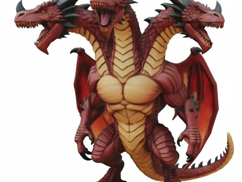 3 Head Dragon mini