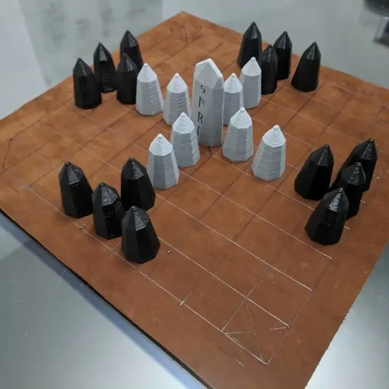 Hnefatafl Board Game Set