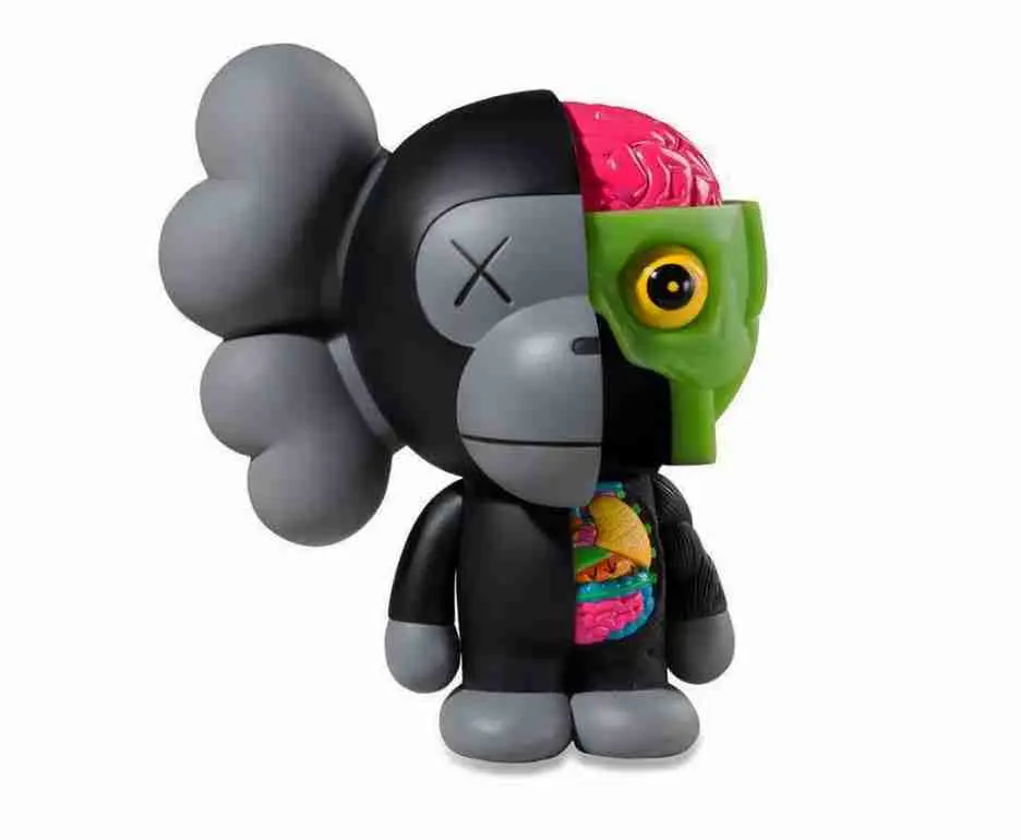 Kaws Bape Milo Dissected Art Toy Fan Art