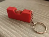 Mini spirit level keychain (bubble level)-1