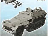 Sd.Kfz. 251-1 Ausf. A - WW2 Flames War Bolt Action-0