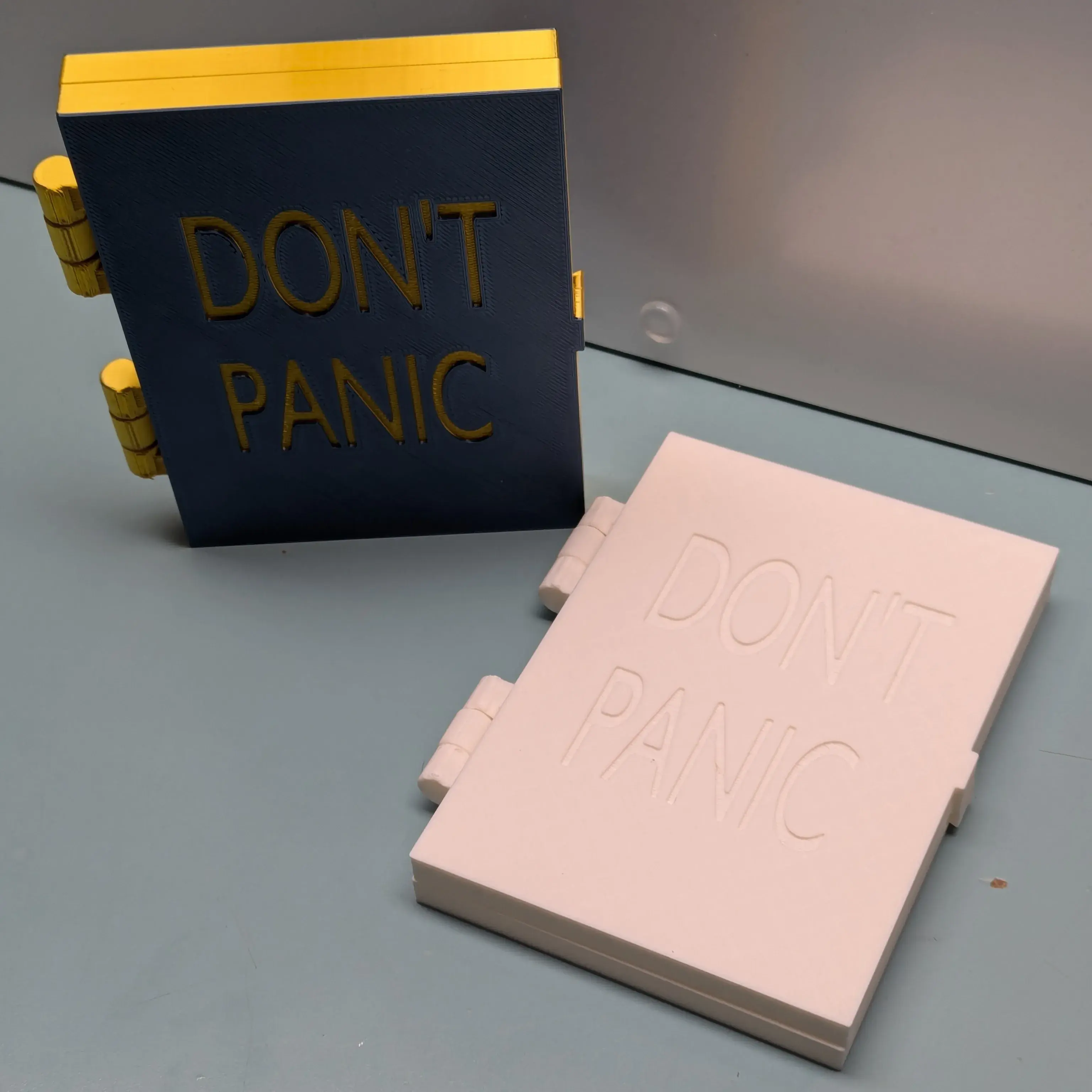 DONT PANIC: Passport Cover and Towel Rack