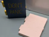 DONT PANIC: Passport Cover and Towel Rack-5