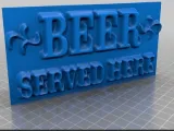 Beer sign-0