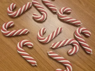 Candy cane ornament decoration for Christmas tree