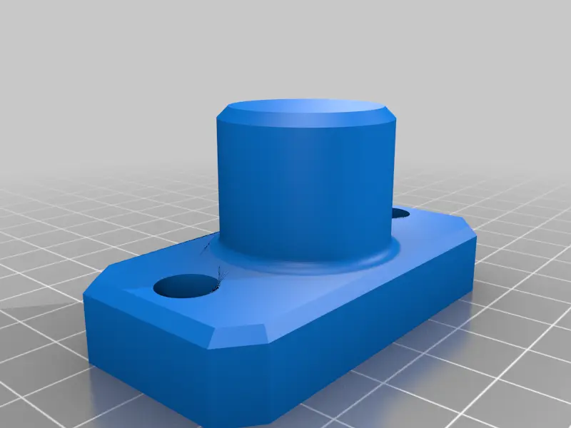 3D Printer Files | 3MF File | 2-Holed Base for Raspberry Pi CAM Mount ...