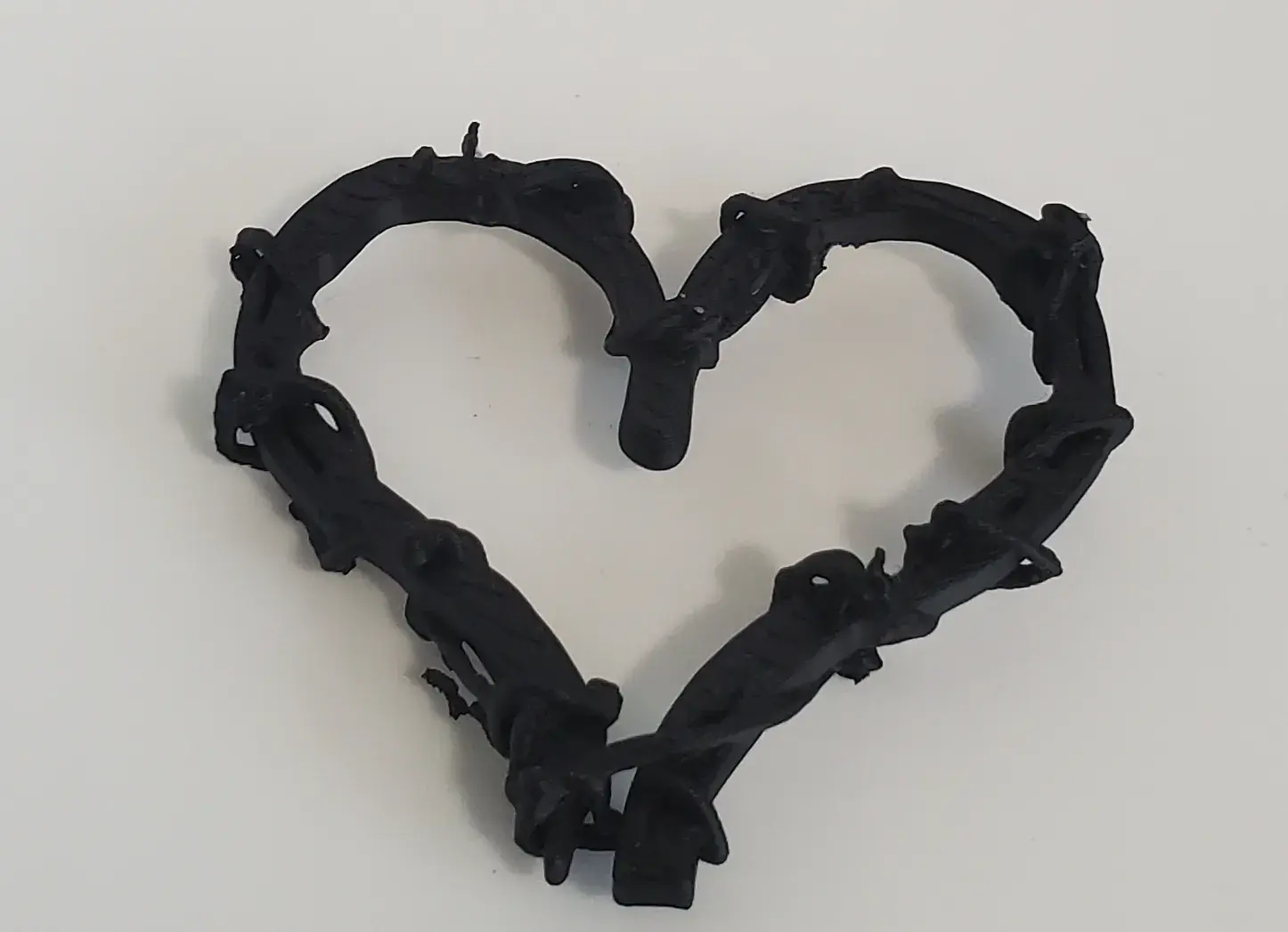 Twisted Barbwire Heart