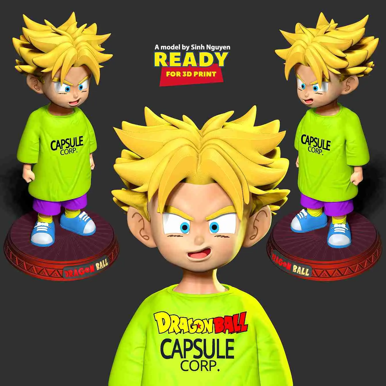 Kid Trunks - Dragon Ball