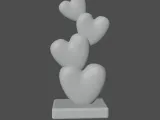 Valentine´s heart tower-3