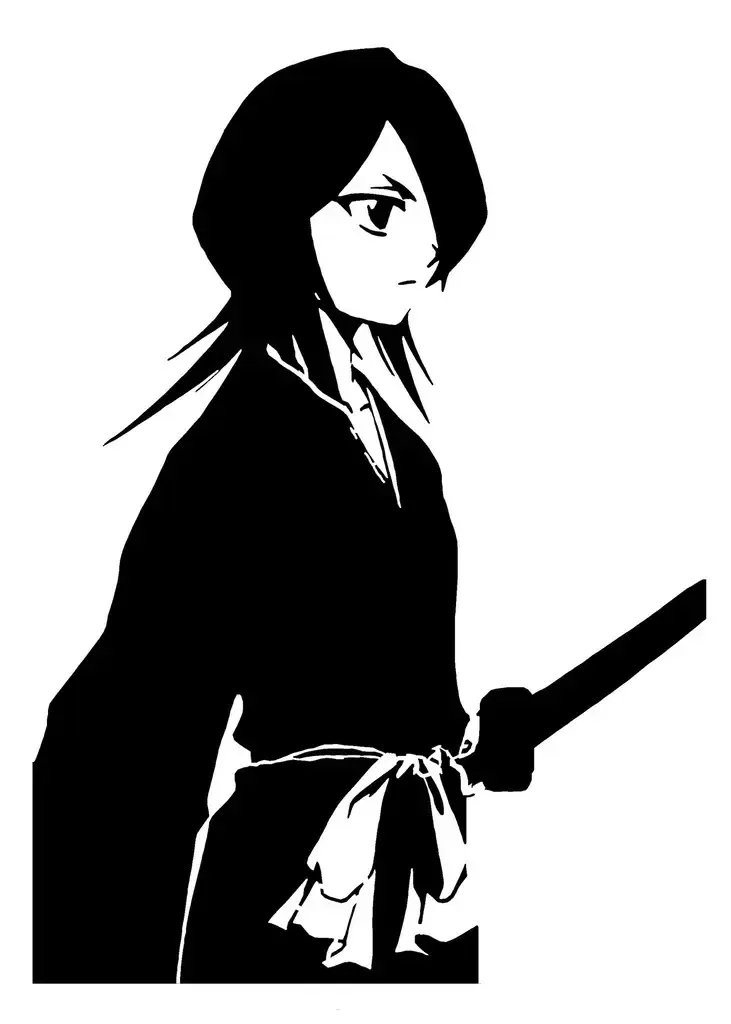 Rukia Kuchiki şablon