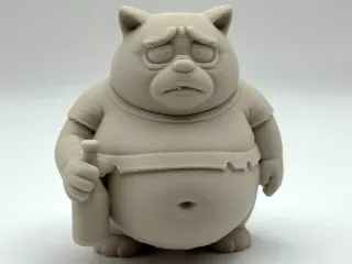 Bum Cat Figure