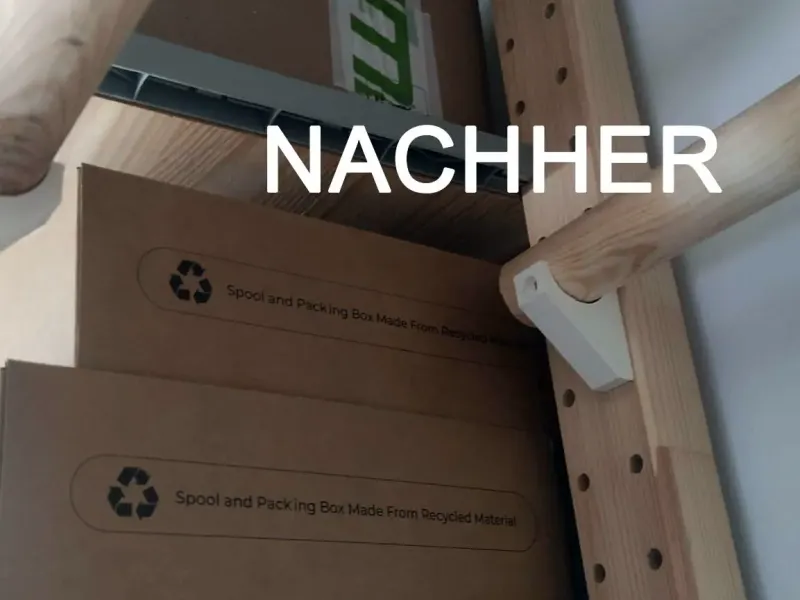 IKEA IVAR Rundholz Halter für Filamentspulen