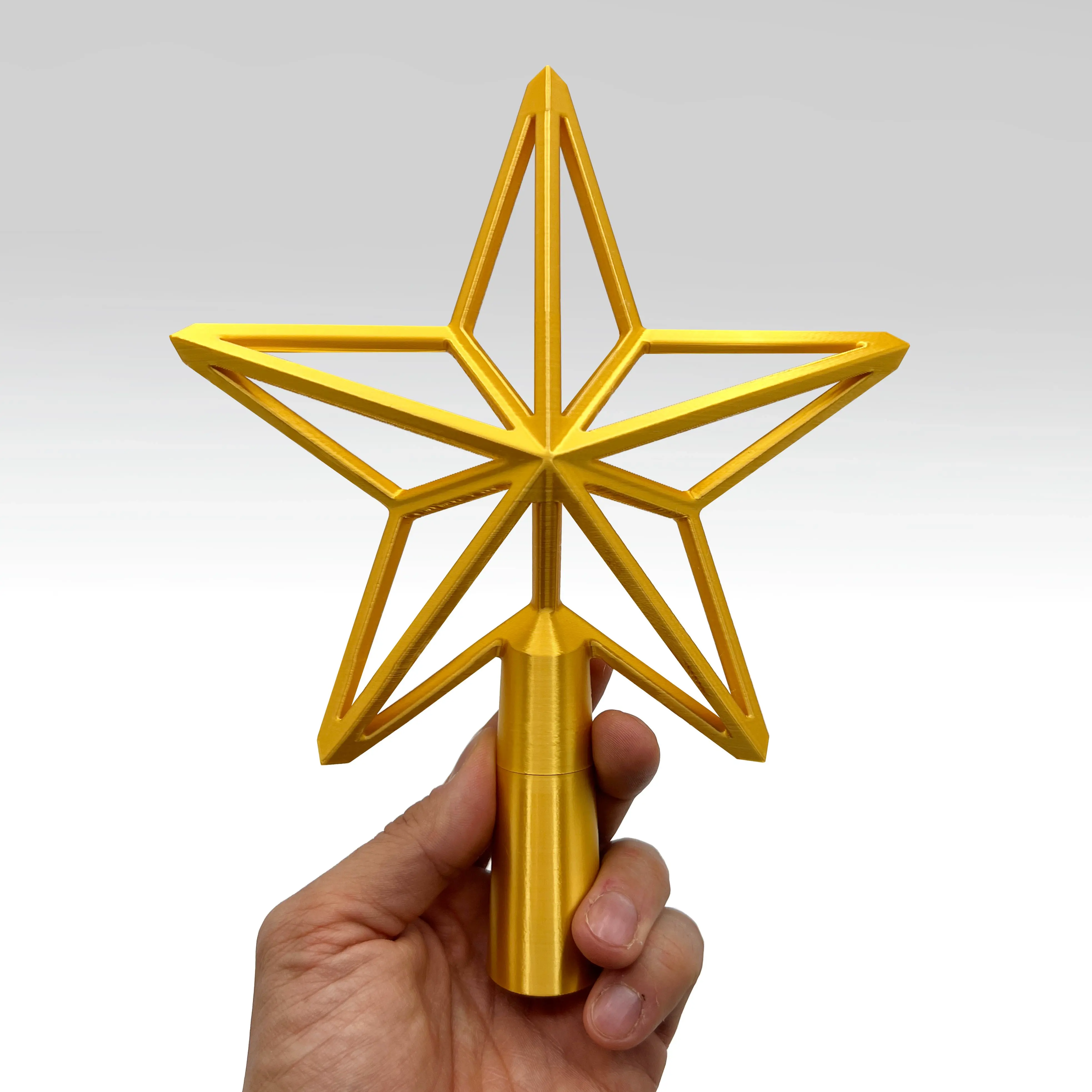 Lattice star Christmas tree topper