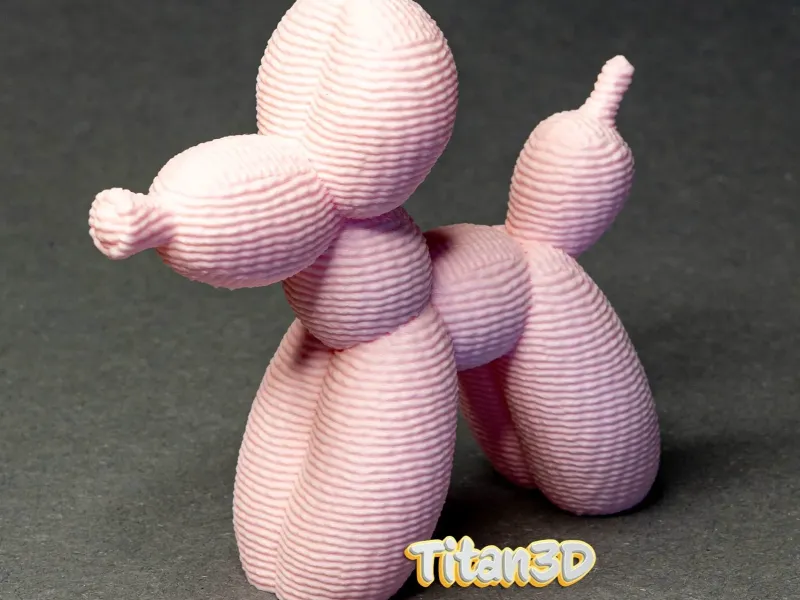 Knitted Balloon Dog