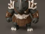 Monster figurine-0