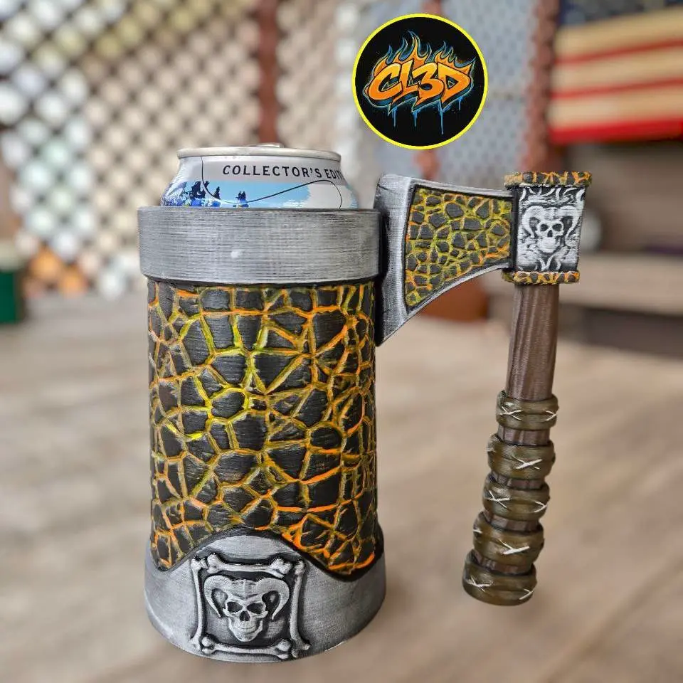 Devil's Inferno Stein Can Koozie