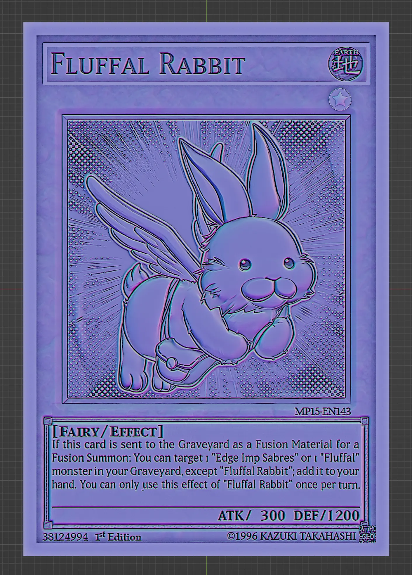 rabbit yugioh cards YU-GI-OH! - Fluffal (MP15-EN143) - Mega Pack 2015 - 1st Edition From the Photon Shockwave set Silhouhatte Rabbit - The Infinite