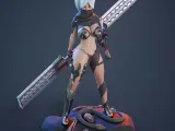 LADY WARRIOR / B-8