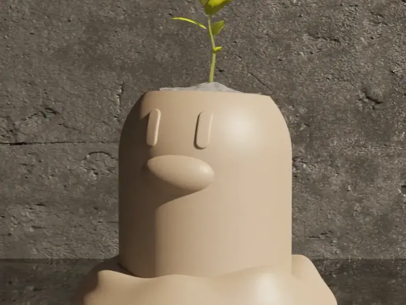 Diglett - Pokemon Pot Plant