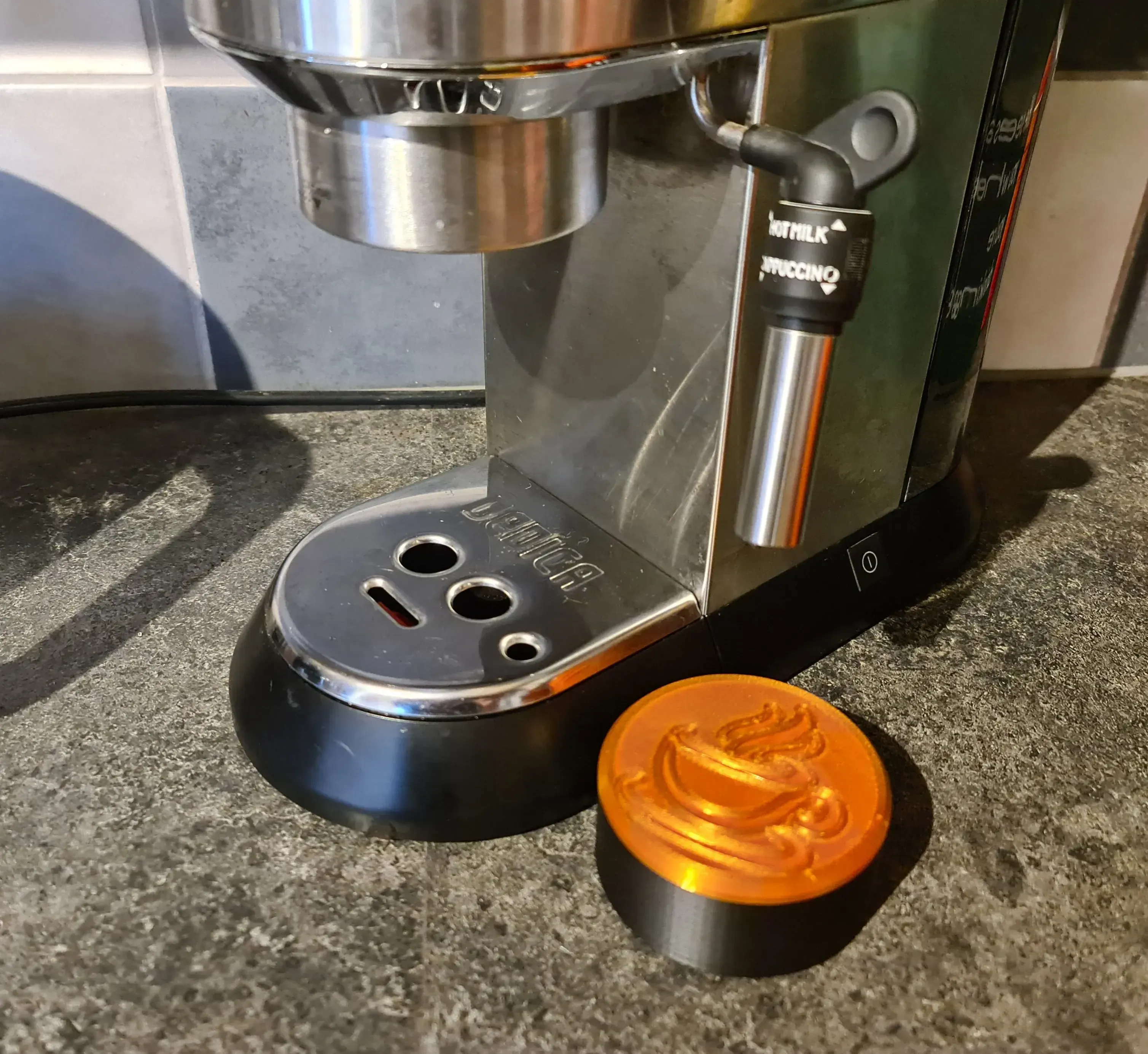 Adjustable Cup Mug Stand Coffee Machine Milk Steamer Stand