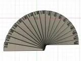 3D Printable Angle Gauge – 0° to 180°-0