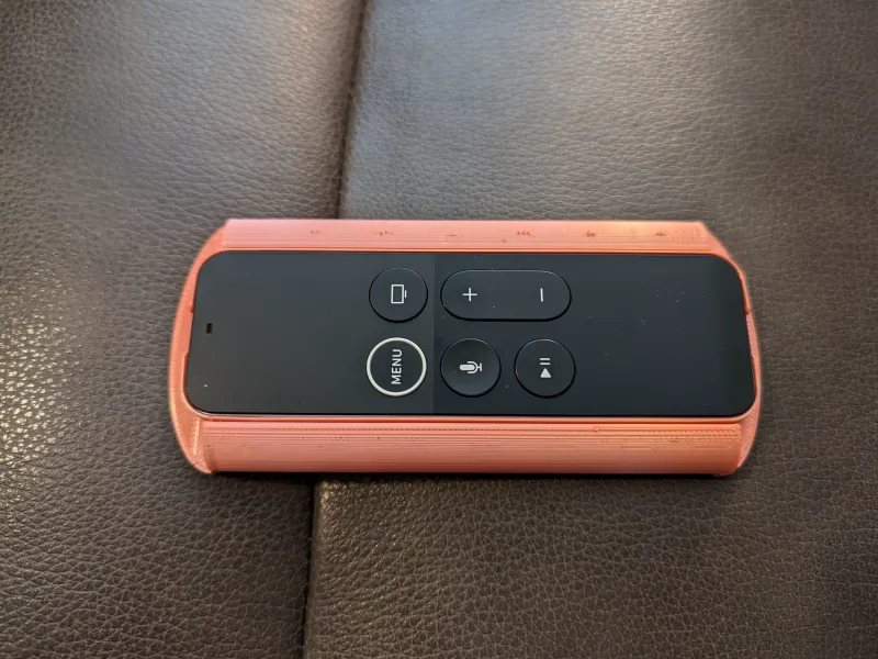 AppleTV remote holder - chunky