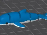 Cute Flexi Dolphin Keychain-2