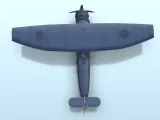 Heinkel monoplan - WW2 Terrain plane aircraft diaroma-8