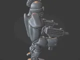 Beta Fighter (32mm scale, scaleable)-5