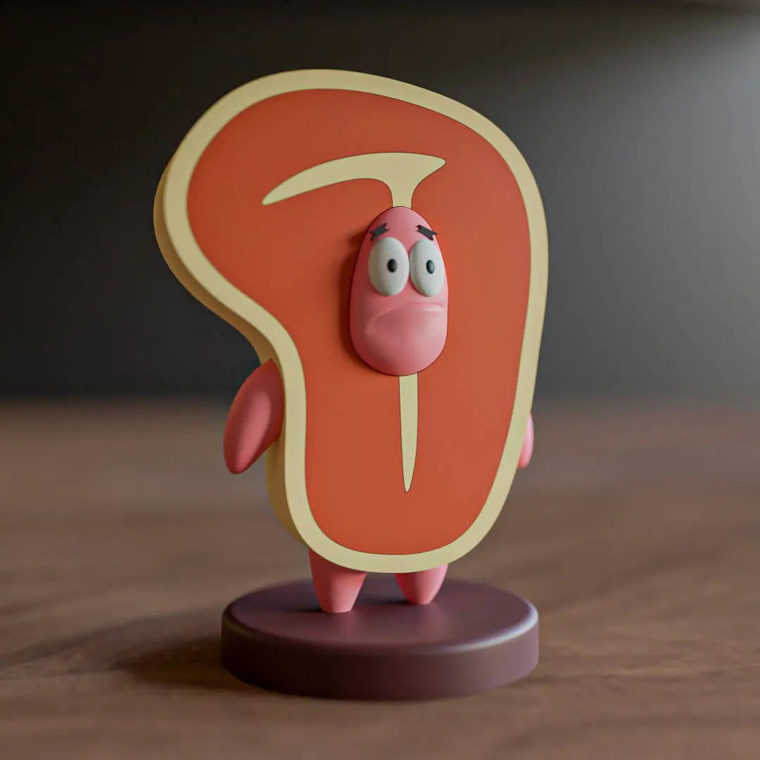 Patrick Steak Costume