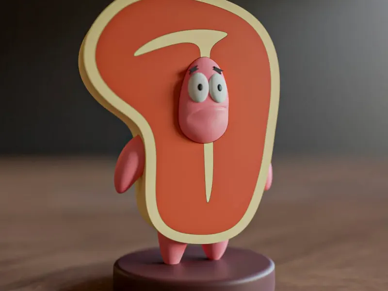 Patrick Steak Costume