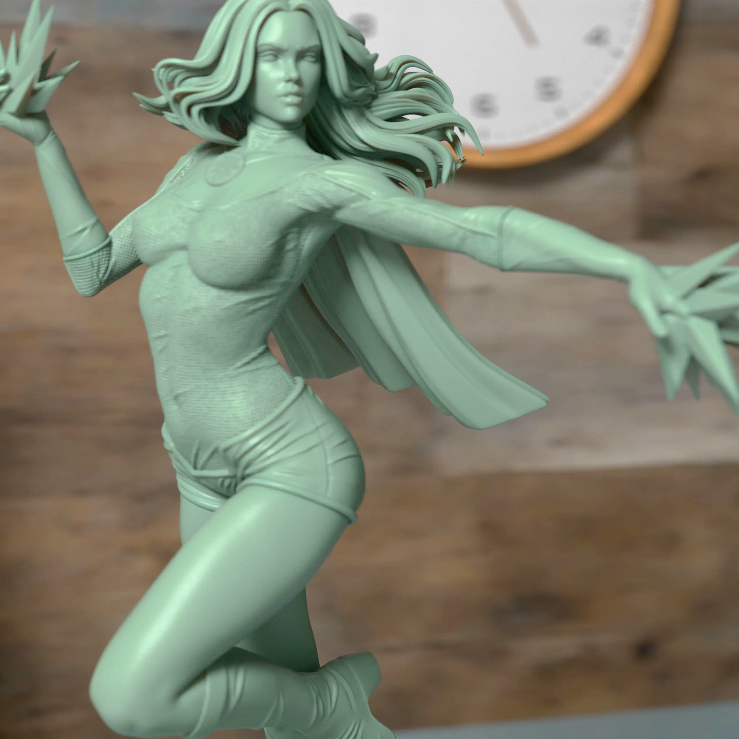Atomic Eve Fan Art Sculpture