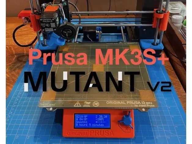 Prusa MUTANT Upgrade Kit (for MK2.5S, MK3S, MK3S+)