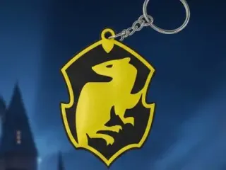 Keychan Hufflepuff-Harry Potter