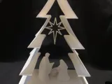 Nativity scene simple tea light-2