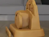 Easter Empty Tomb 3D STL Model He is Risen-3