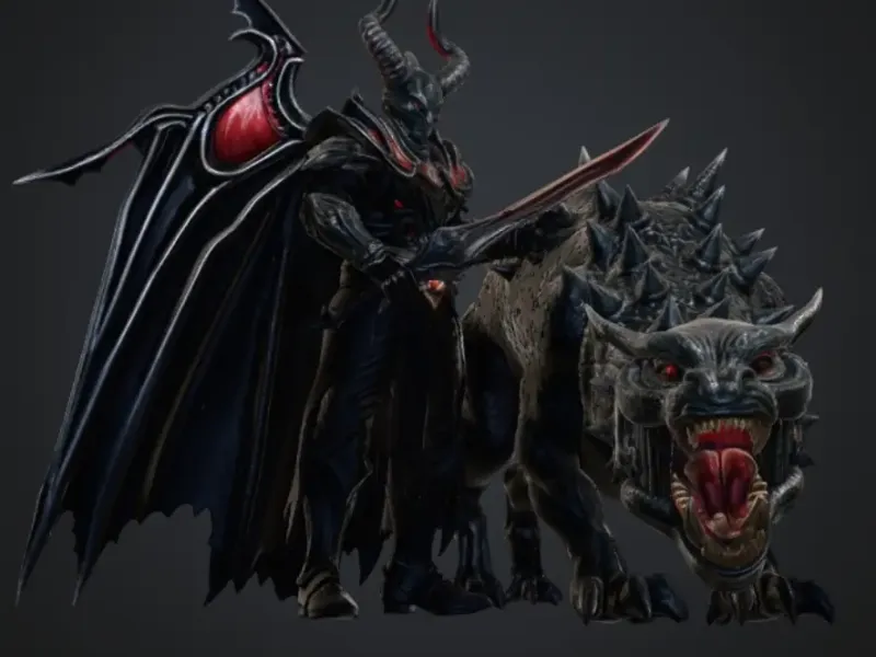 Underworld lord & his Beast