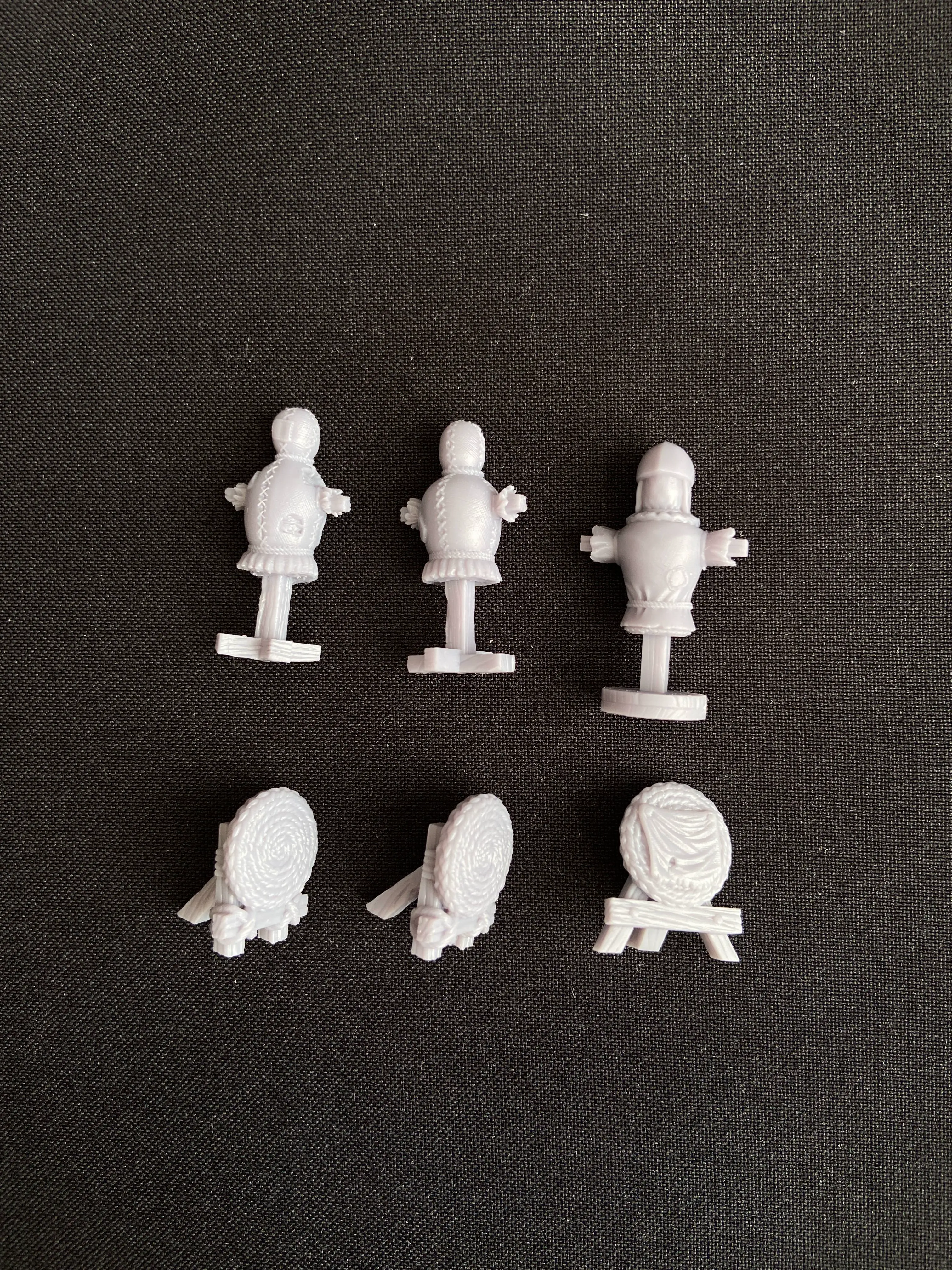 Training targets and dummies